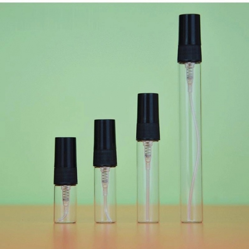 Transparent Mini Slim Line Spray Bottles