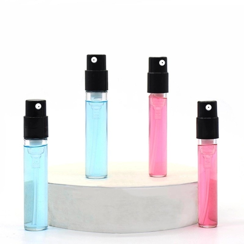 Transparent Mini Slim Line Spray Bottles