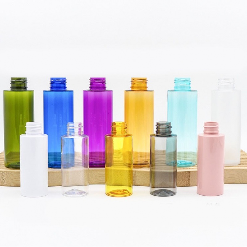 PET toner/lotion travel-size bottles, 100/120/150ml serum bottles
