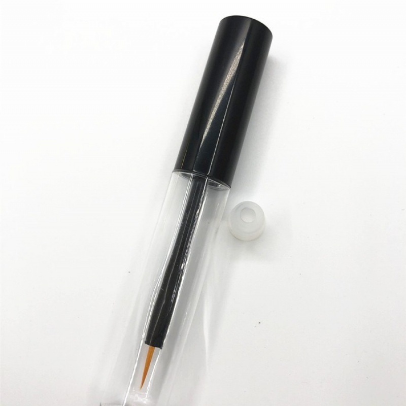 10ml empty round transparent lip tube eyeliner empty tube mascara tube