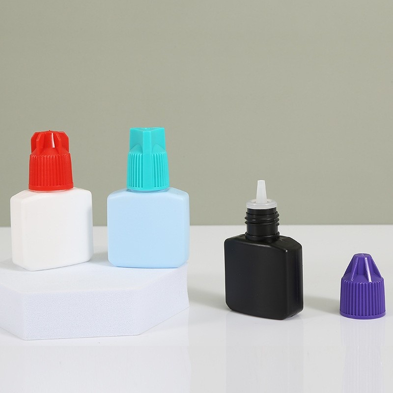 2ml/5ml/7ml/8ml/10ml/12ml/15ml eyelash glue bottle, black glue, Korean style packaging eyelash glue bottle
