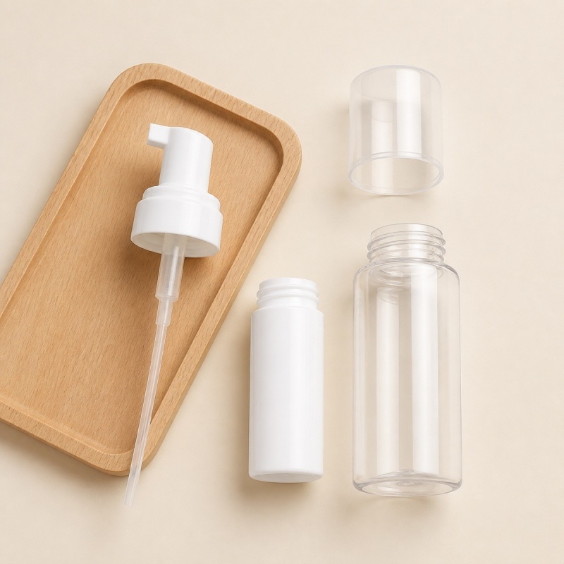 30ml 50ml 100ml 120ml 150ml 200ml Pet Plastic Soap Foam Pump Bottle / Empty Cosmetic Lotion Bottles Dispenser for Sale