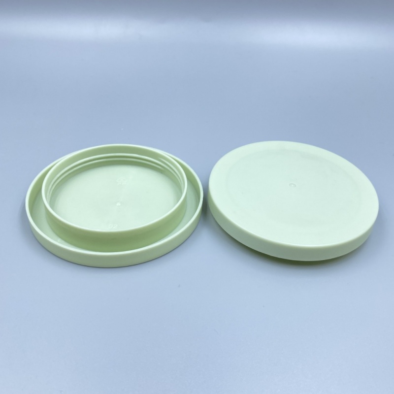 250g white PET wide-mouth bottle U-shaped face mask jar