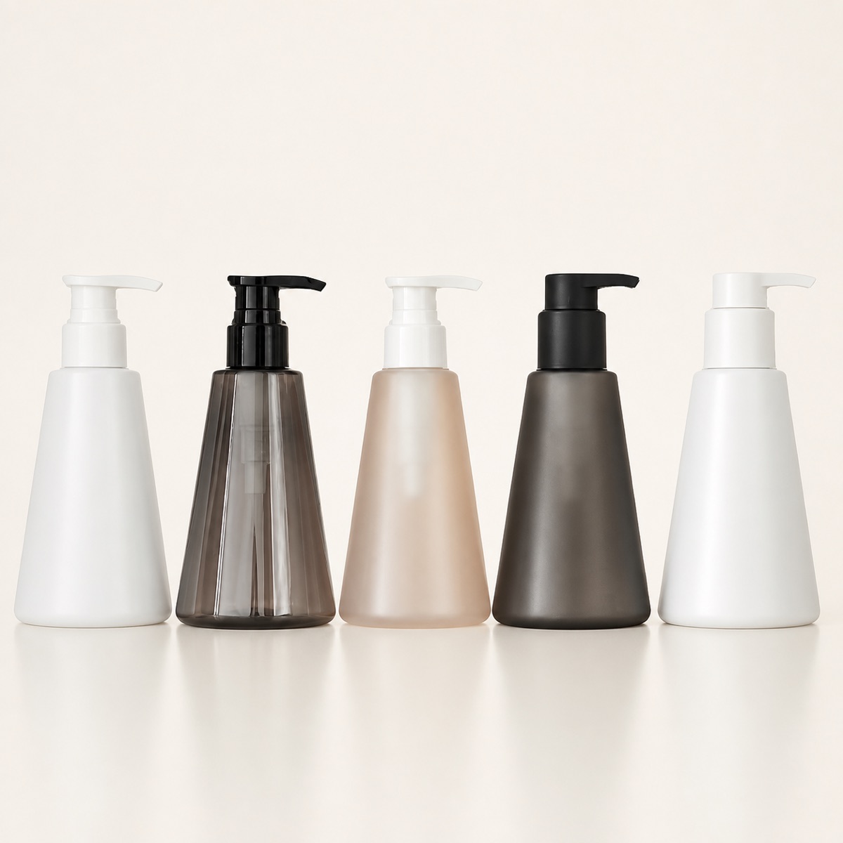 300Ml Multi-color Matte Empty Lotion Pump Container, Reusable Anti-spill Press Bottle for Hotel Bathroom Skincare Hand Clean