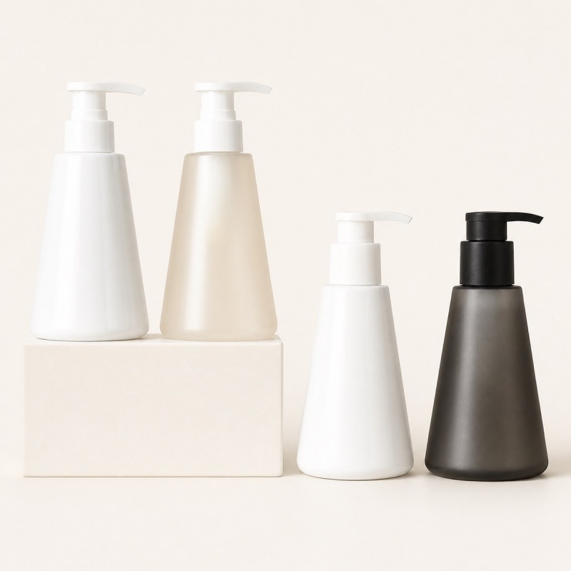 300Ml Multi-color Matte Empty Lotion Pump Container, Reusable Anti-spill Press Bottle for Hotel Bathroom Skincare Hand Clean