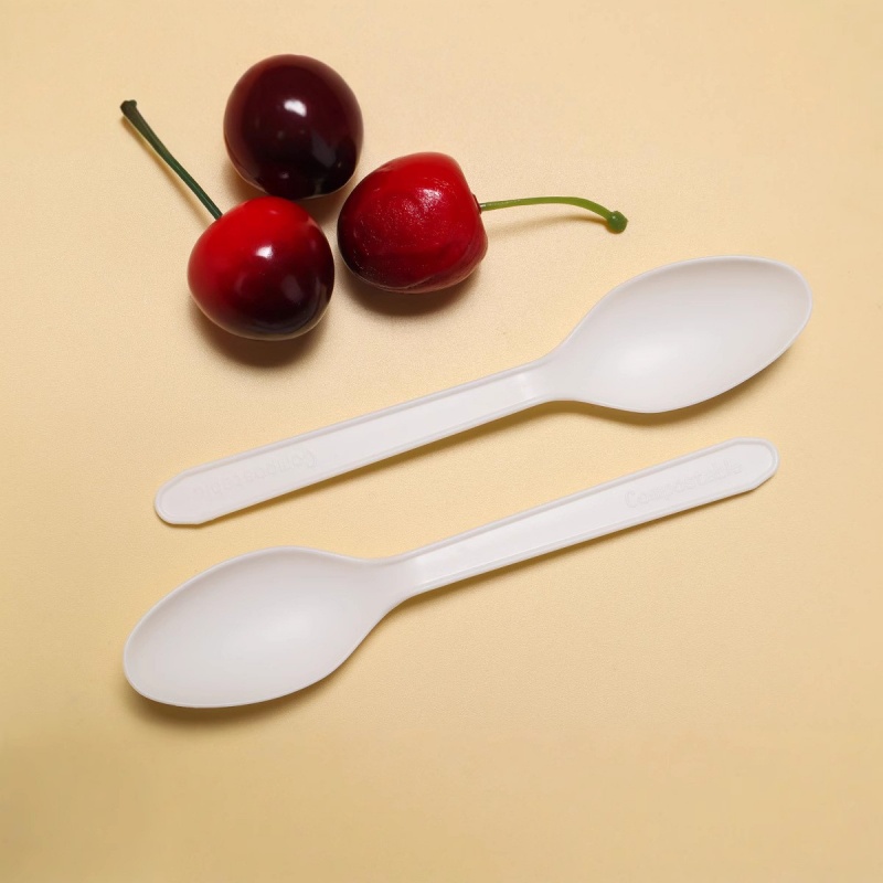 Biodegradable PLA Coffee Spoons & Ice Cream Spoons