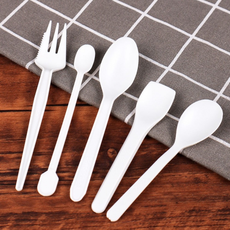 Biodegradable PLA Coffee Spoons & Ice Cream Spoons
