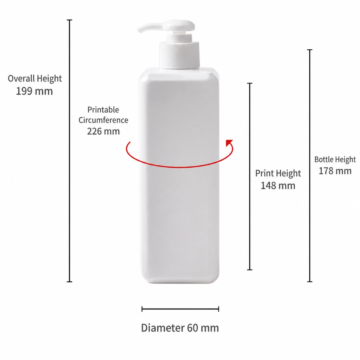 PLA Material Cosmetic Refill Containers: Scrub Cream Jars, 50g/100g Wide-Mouth Jars for Hair Conditioner and Face Mask (Wholesale)