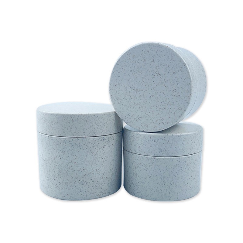 PLA Material Cosmetic Refill Containers: Scrub Cream Jars, 50g/100g Wide-Mouth Jars for Hair Conditioner and Face Mask (Wholesale)