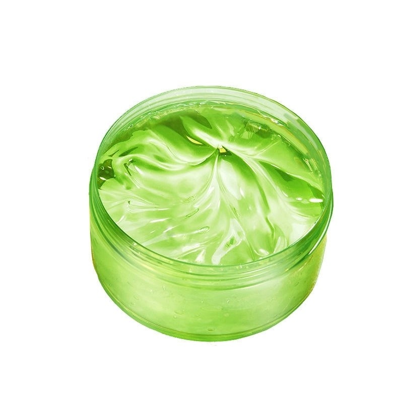 300G Green Round Shape Cream Jars Cosmetic Packaging