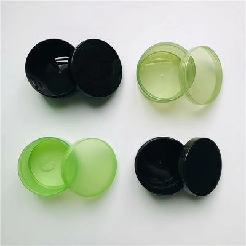 300G Green Round Shape Cream Jars Cosmetic Packaging