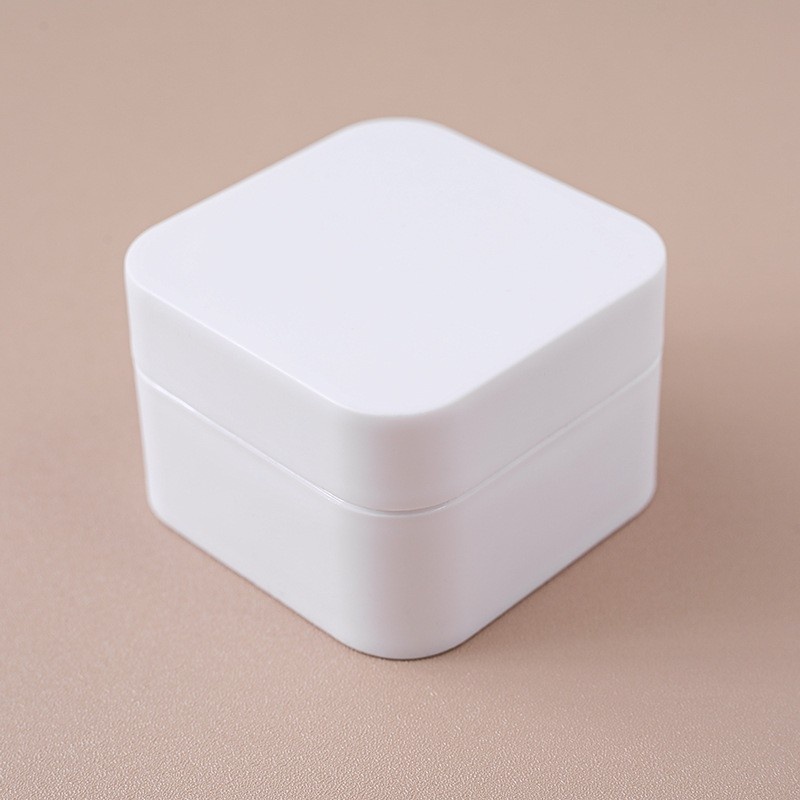 Factory direct sales of portable double-layer scrub cream case, decanter cream case, eyeshadow case, travel set.