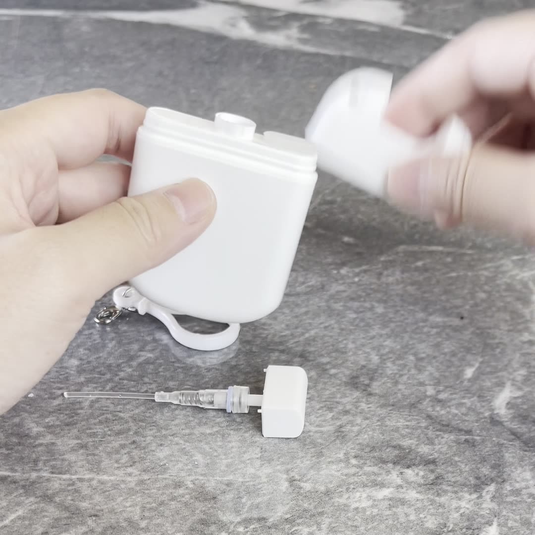 Manufacturer Wheat Straw Plastic Card Spray Bottle Fine Mist Water Perfume Bottle Repeated Filling 20ml30ml Portable