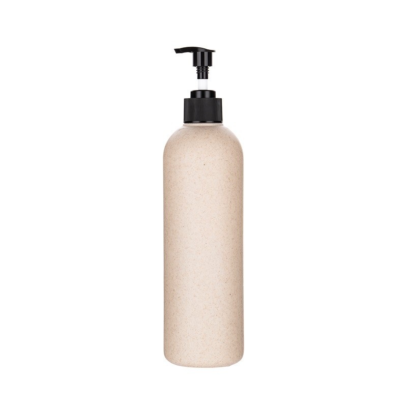Body Wash Lotion Bottle 450ml500ml Wheat Straw Degradable Cosmetic Packaging Material Bottle