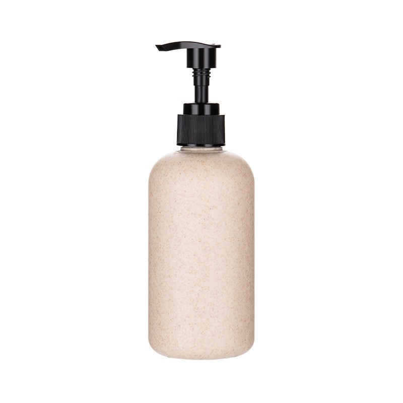 Body Wash Lotion Bottle 450ml500ml Wheat Straw Degradable Cosmetic Packaging Material Bottle