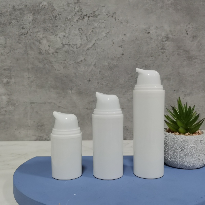 PCR-PP vacuum bottle Portable Bayonet Gel Water Emulsion bottle Cosmetics travel dispenser bottle