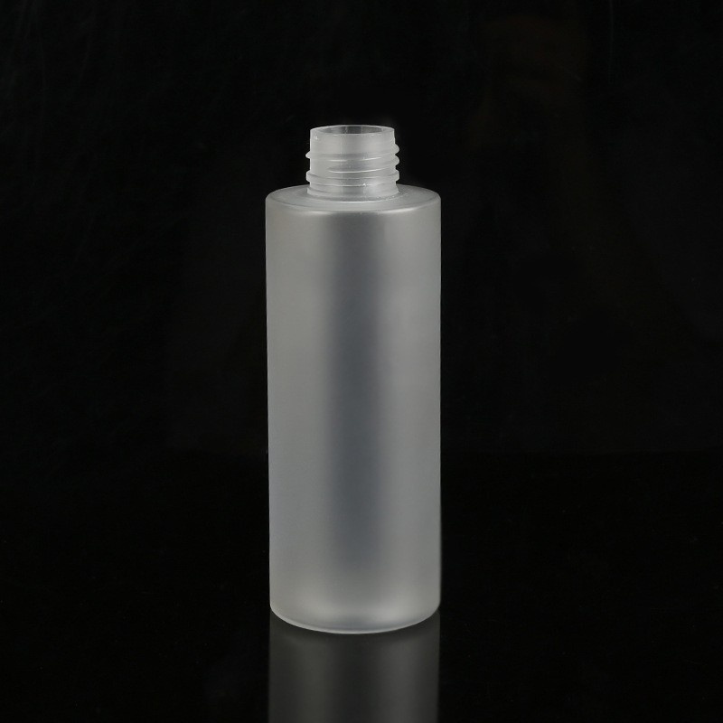 Frosted Pet Emulsion Bottle 120ml 150ml 200ml Bamboo Pump Bottle Daily Chemical Packaging Materials