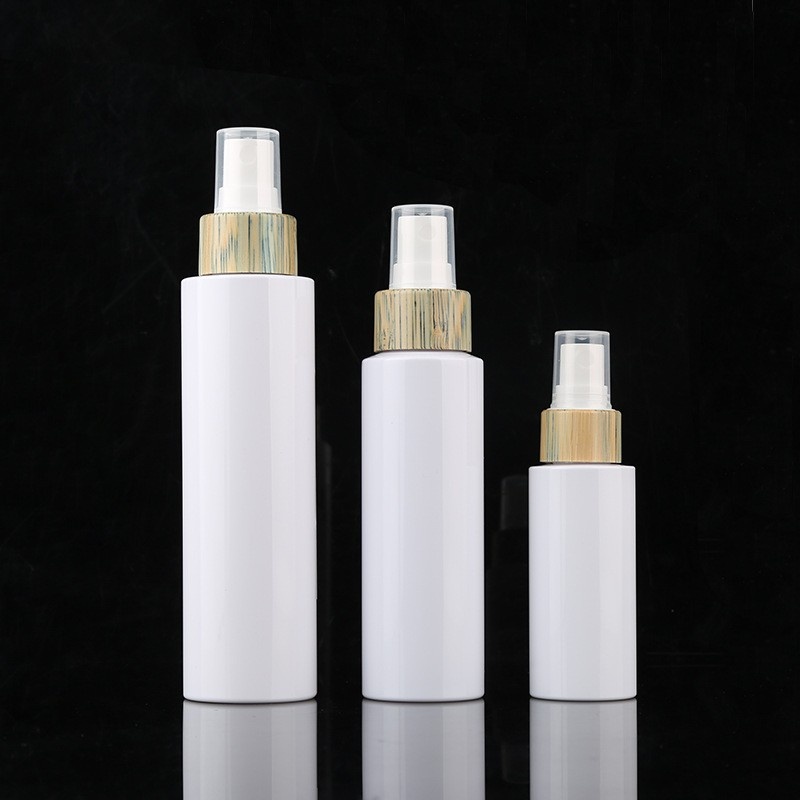 Wholesale Package Bamboo Spray Bottle Perfume Spray Head 30ml 50ml 100ml 150ml Pet Spray Bottle