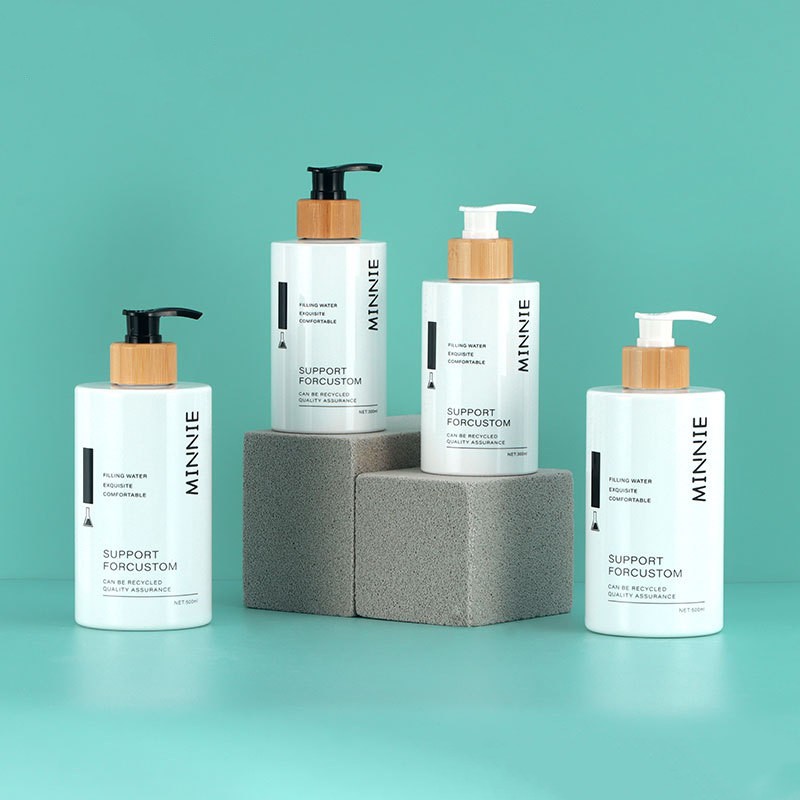 Stock 300ml500ml Lotion Dispenser Bottle Shampoo Bottle Hand Sanitizer Bottle Plastic Press Bottle Cosmetic Pet