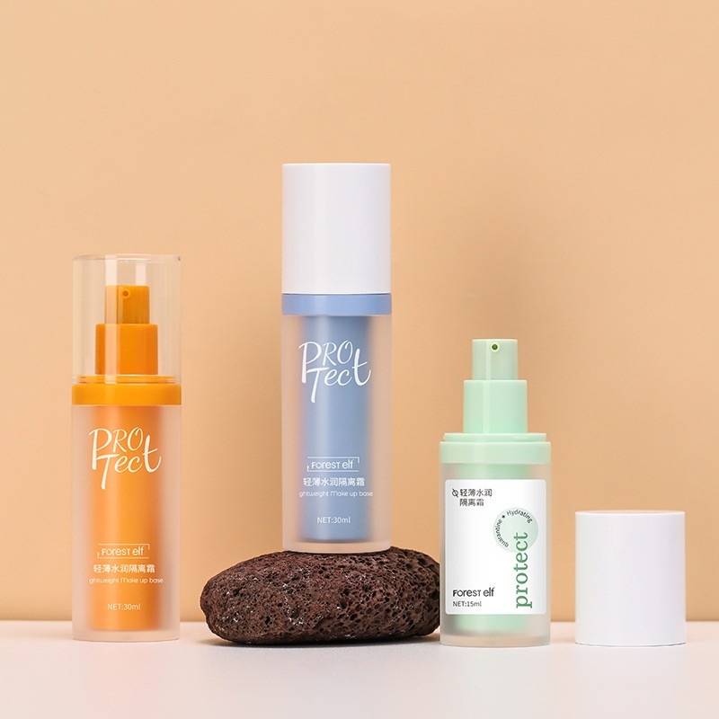 Replaceable Inner Vacuum Bottle 15ml Acrylic Eye Cream Dispenser Bottle 30ml Essence Lotion Bottle Environmental Protection