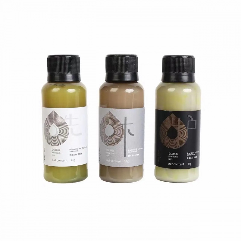 Luxury 30ml/1oz PET Hotel Cleaning Bottle