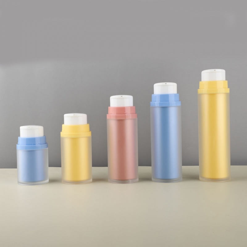 Double Layer Replaceable Inner Tube Vacuum Toothpaste Bottle Press Isolation Skin Care Lotion Dispenser Bottle Face Cream Dispenser Packaging Material