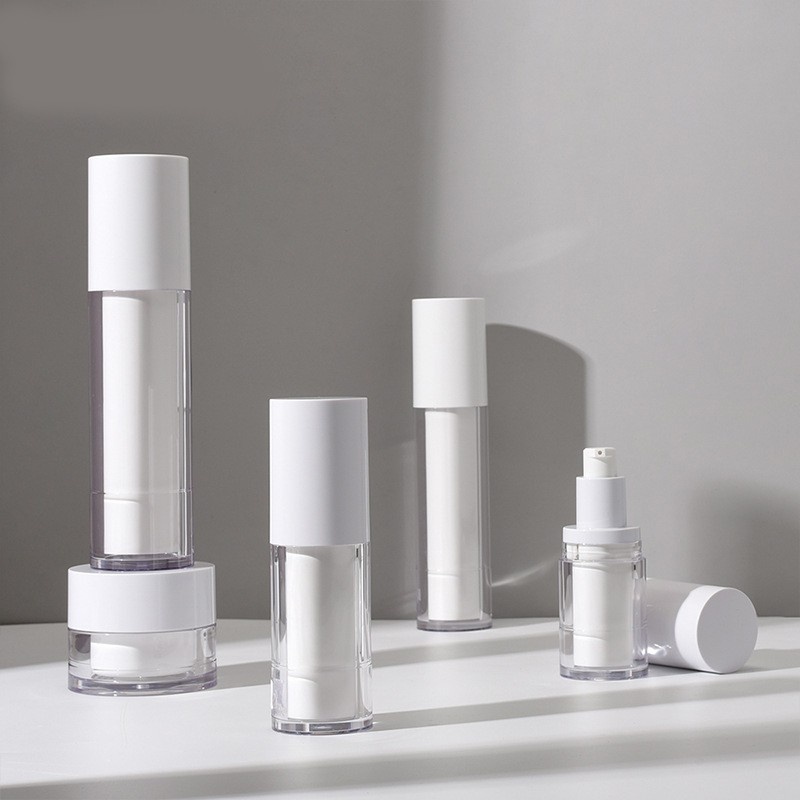 Dispenser Bottle Vacuum Replaceable Core Cosmetics Empty Bottle Small Sample Emulsion Foundation Liquid Cream Skin Care Product