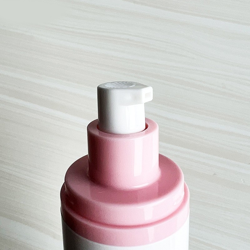 Straight Round Vacuum Bottle Can Replace Plastic Bottle Emulsion Bottle