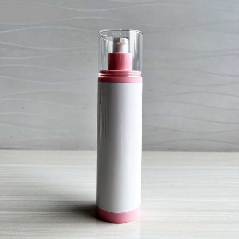 Straight Round Vacuum Bottle Can Replace Plastic Bottle Emulsion Bottle