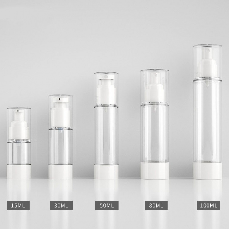 15ml-100ml AS airless Lotion Bottle Press-Type Sunscreen Spray Bottle Cosmetic Bottle
