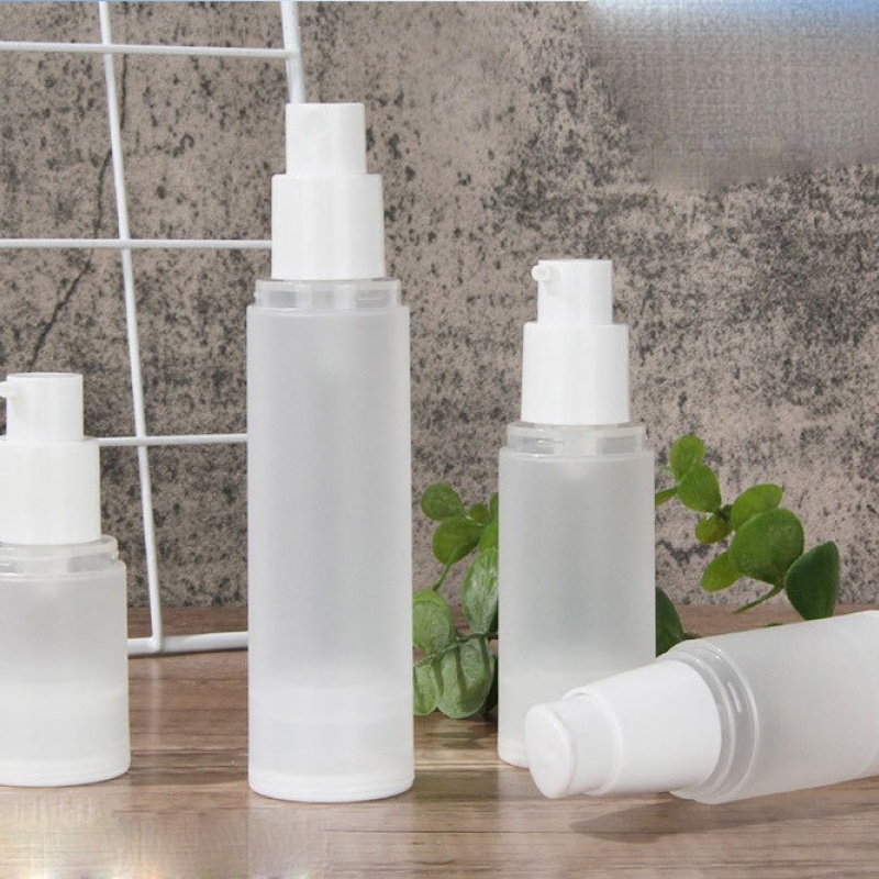 15ml 20ml 30ml 50ml 80ml 100ml frosted airless bottle cosmetic spray bottle lotion bottle
