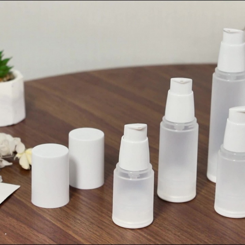 15ml 20ml 30ml 50ml 80ml 100ml frosted airless bottle cosmetic spray bottle lotion bottle