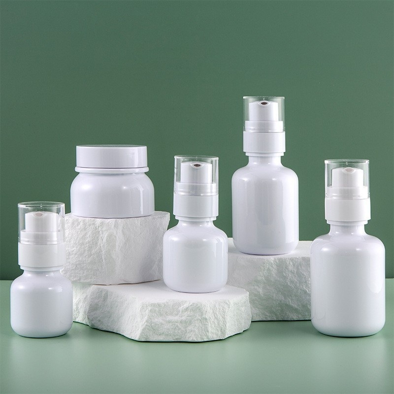 40/50g, 60/100/120ml Refill Bottles, White Cosmetic Bottles, Foundation, Medical Beauty Lotion, Cream Bottles