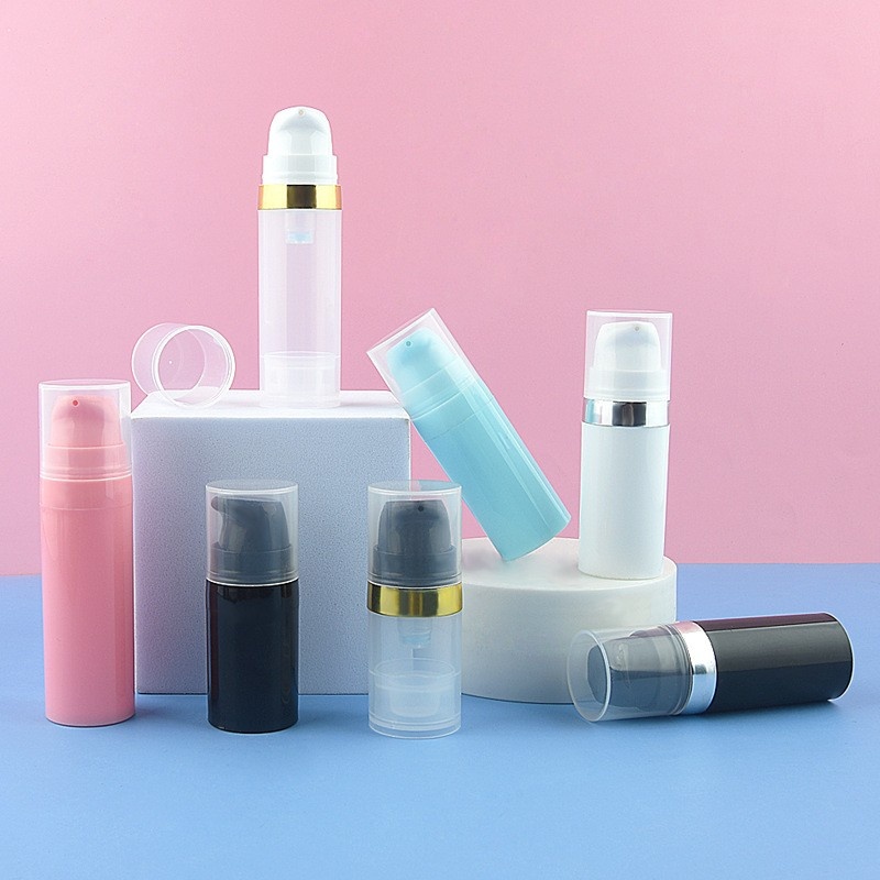 5ml/10ml/30ml PP mini capped airless bottle for lotion airless bottles