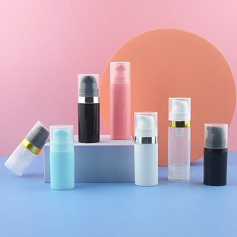 5ml/10ml/30ml PP mini capped airless bottle for lotion airless bottles