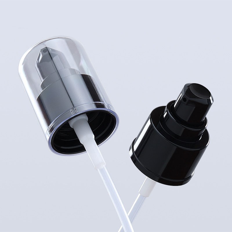 100/120/150ml frosted PET plastic gold-plated pump lotion bottle
