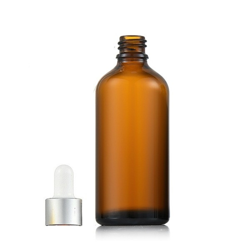 5/10/15/20/30/50/100ML Brown glass essential oil bottles, empty bottles, brown light-proof, sealed dropper bottles, cosmetic sample bottles