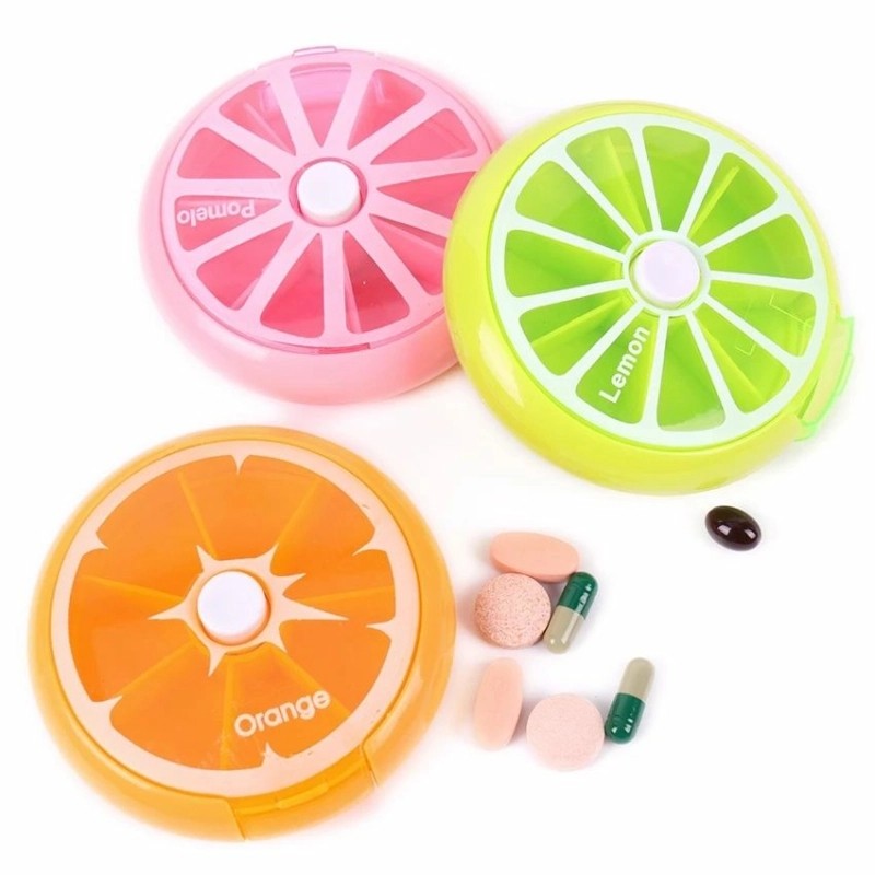 Mini Portable 7 Days Travel Medicine Pill Case