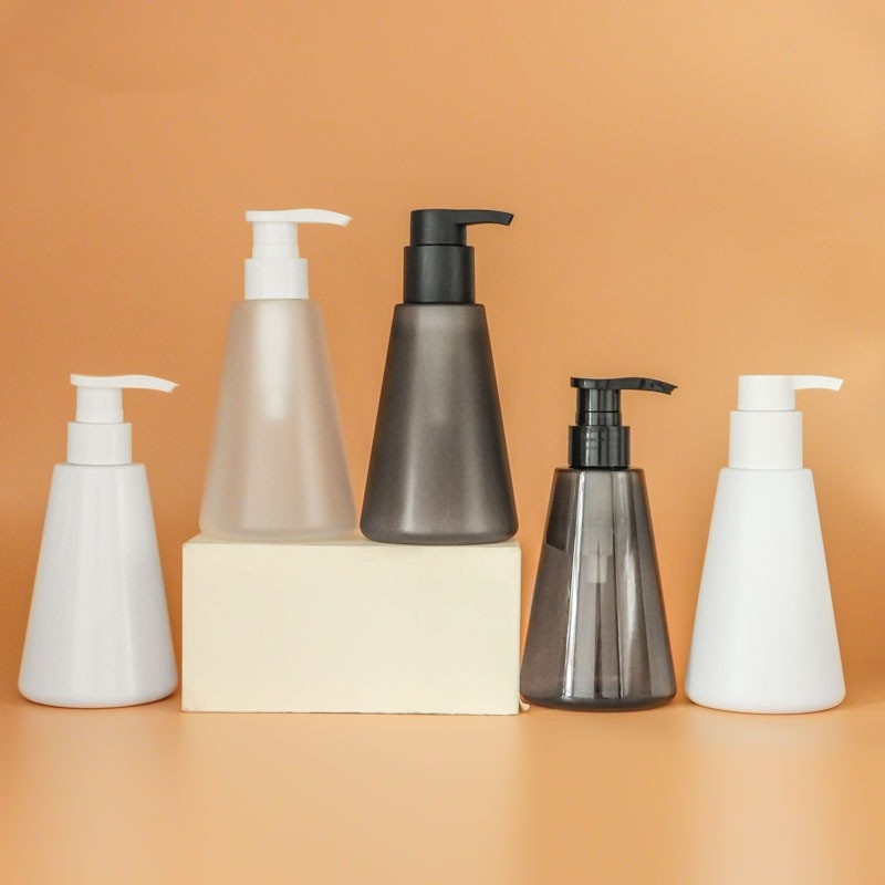 300ml facial cleanser pump bottle, shower gel/shampoo PET bottle, body lotion plastic dispensing bottle