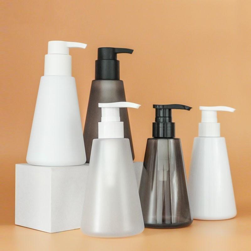 300ml facial cleanser pump bottle, shower gel/shampoo PET bottle, body lotion plastic dispensing bottle