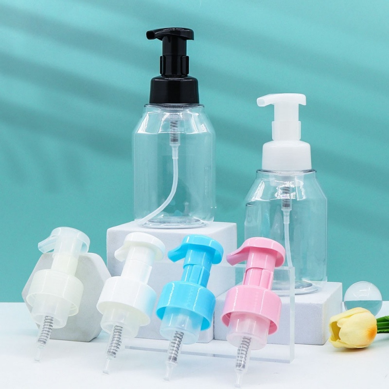 350ml foaming bottle/mousse bottle/PET pump dispenser for hand soap, facial cleanser, and facial wash.