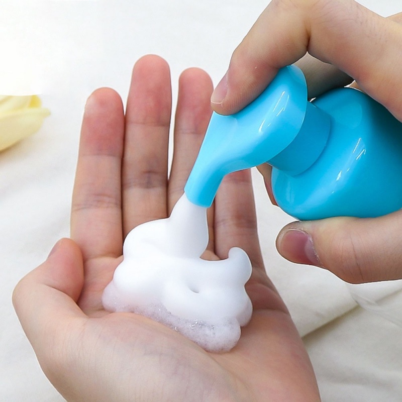 350ml foaming bottle/mousse bottle/PET pump dispenser for hand soap, facial cleanser, and facial wash.