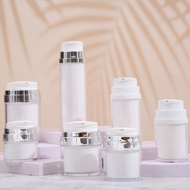 Vacuum-sealed cream jars with side dispensing, short and stout design, slim and tall, 15ml-100ml dispensing bottles, empty bottles; lotion pump bottles.