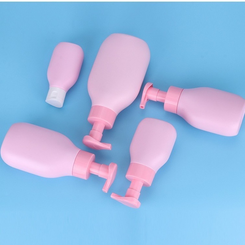 HDPE BOTTLE Unique Shape Plastic Foam Soap Dispenser Bottle With Pump