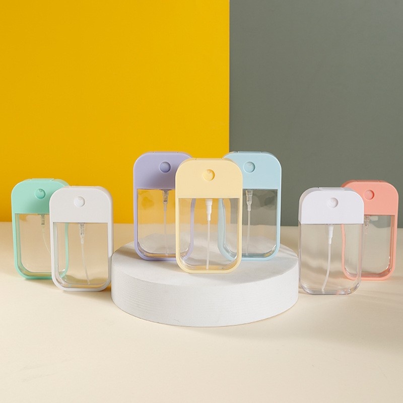 45ml Clear Card Spray Bottle, Alcohol Hand Sanitizer Sprayer, Portable Perfume Dispenser Spray Bottle