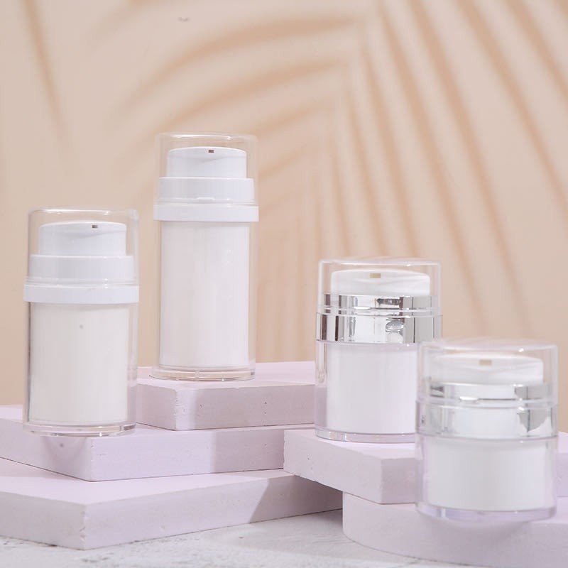 Vacuum-sealed cream jars with side dispensing, short and stout design, slim and tall, 15ml-100ml dispensing bottles, empty bottles; lotion pump bottles.