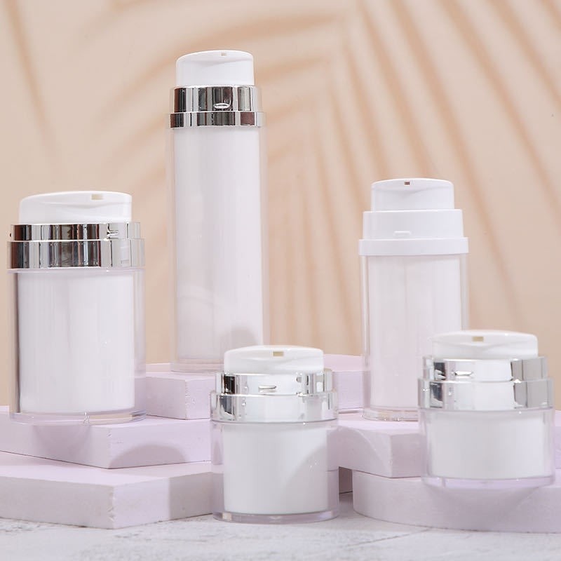 Vacuum-sealed cream jars with side dispensing, short and stout design, slim and tall, 15ml-100ml dispensing bottles, empty bottles; lotion pump bottles.
