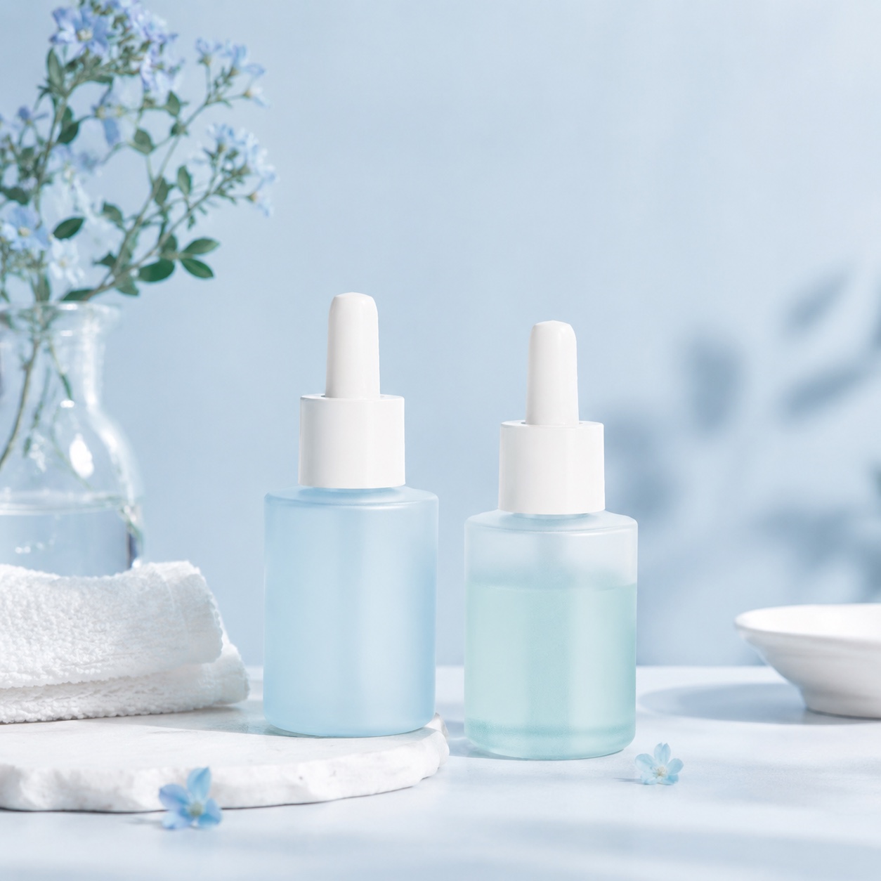 15ML/30ML/50ML airless Press Lotion Bottle Rotary airless Essence Bottle