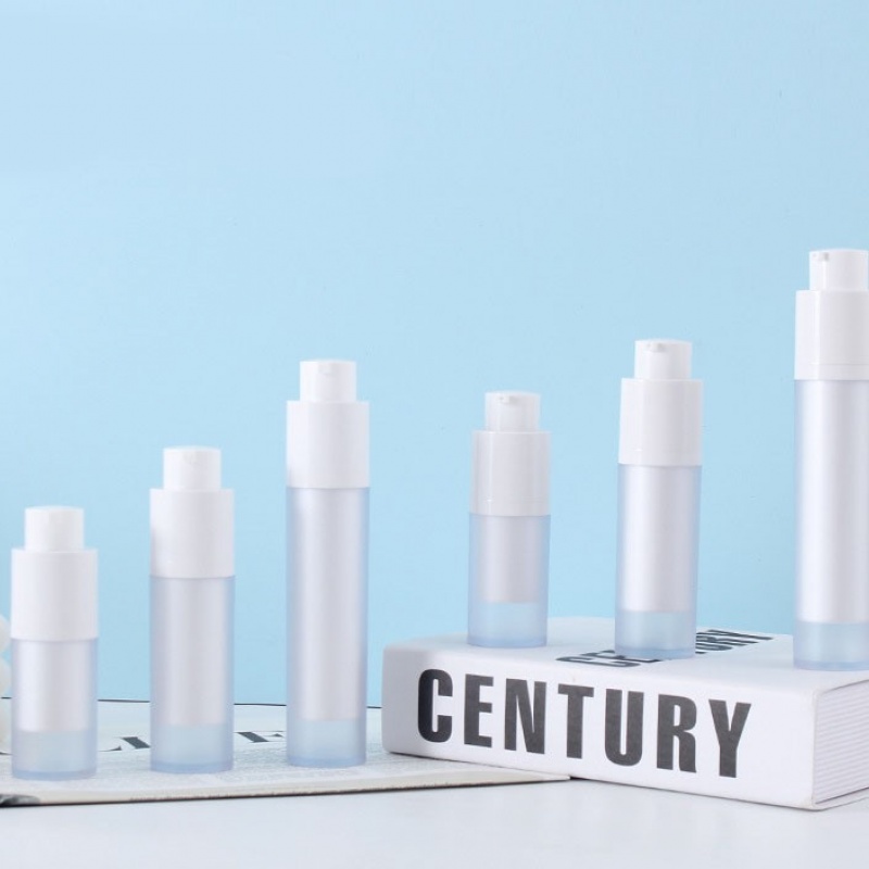 15ML/30ML/50ML airless Press Lotion Bottle Rotary airless Essence Bottle