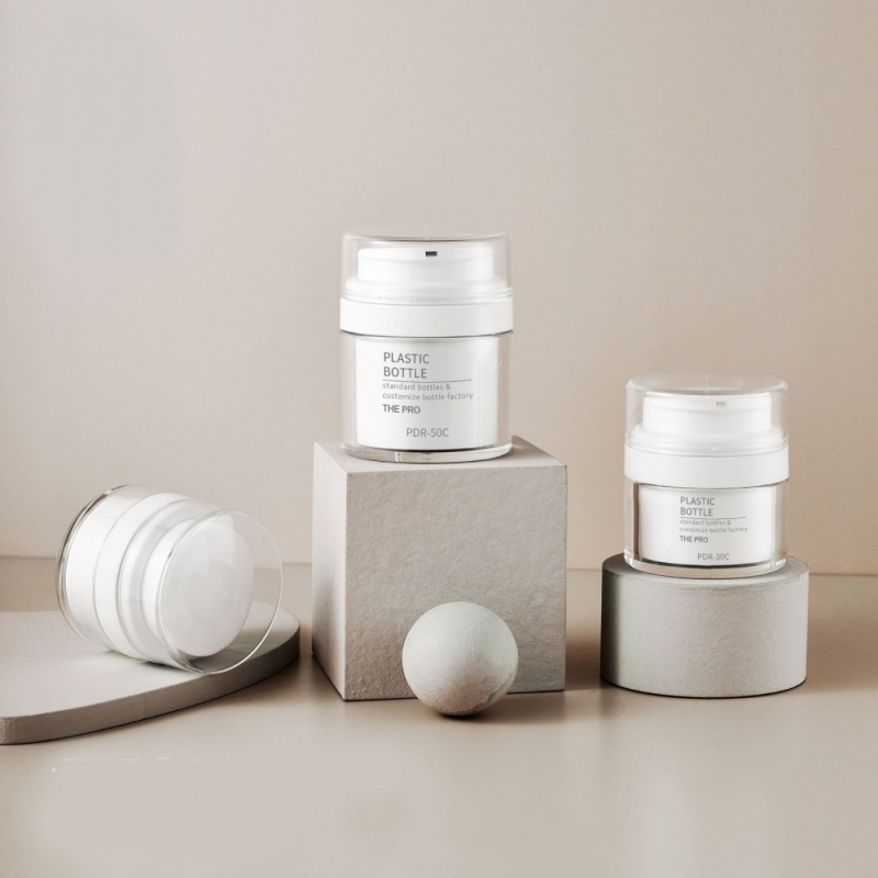 New acrylic airelss jars for creams and lotions (30ml & 50ml) - cosmetic bottles
